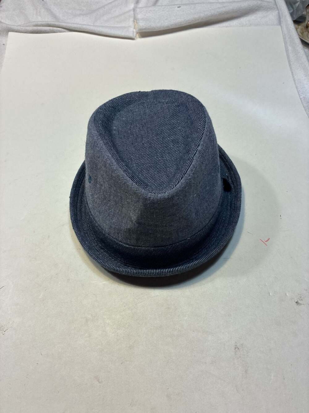 Original Penguin by Munsingwear Men's Linen-Blend Fedora Hat, Size L/XL